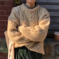 Beautiful Cable Knit Sweater Soft And Comfortable Womens Winter, Gift With Purchase, Fall Fits, 가을 패션, Cable Knit Sweater, Narnia, Mode Inspiration, Dream Clothes, Sweater Weather