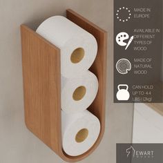 Organize your bathroom with this wall-mounted wooden toilet paper holder that doubles as a floating wood shelf. Perfect for small bathroom storage ideas, it holds multiple rolls and provides extra space for decor or essentials. Whether used as a toilet paper stacker for bathrooms or a stylish decorative shelf, this shelf is designed to fit into your home no matter how your interior looks. Key Features:Multi-Roll Toilet Paper Storage: Holds spare rolls, making it a perfect toilet paper storage ho Toilet Paper Wall Storage, Toilet Holder Ideas, Spare Toilet Paper Holder Ideas, Toilet Paper Storage Ideas Small Spaces, Toilet Paper Niche, Toilet Roll Storage Ideas, Toilet Paper Storage Ideas, Paper Storage Ideas, Unique Toilet Paper Holder