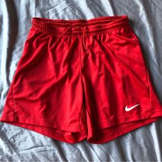 Never Worn Good Condition No Defects Cheap Blue Sporty Athletic Shorts, Cheap Blue Athletic Shorts For Training, Nike Red Shorts, Shorts Nike, Nike Red, Flight Jacket, Red Shorts, Shorts Athletic, Nike Pros