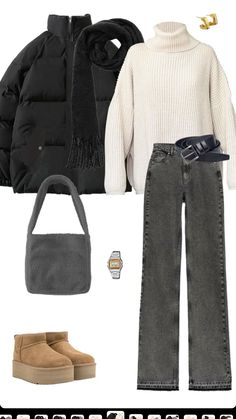 December Outfits, Ny Outfits, Stylish Winter Outfits, Winter Fashion Outfits Casual, Cold Outfits, Quick Outfits, Classy Casual Outfits, Easy Trendy Outfits, Causual Outfits