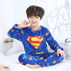 Cute Boys cartoon Pajamas Kids Winter Set Long Sleeve Suit Velvet Cartoon Boy Baby Loungewear Wholesale - PrettyKid Casual Long Sleeve Sets With Character Print, Casual Long Sleeve Character Print Sets, Cute Long Sleeve Home Sets, Multicolor Cotton Sleepwear With Cartoon Print, Long Sleeve Cartoon Print Onesie For Pajama Party, Character Print Cotton Long Sleeve Sets, Cotton Long Sleeve Sets With Character Print, Long Sleeve Cartoon Print Sleepwear For Home, Playful Long Sleeve Onesie For Sleepovers