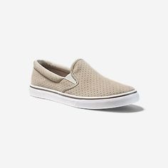 Women's Haller Slip-on | Eddie Bauer Summer Canvas Slip-on Sneakers, Outdoor Slip-on Canvas Shoes, Summer Streetwear Canvas Shoes, Summer Canvas Shoes For Streetwear, Spring Cotton Slip-ons With Rubber Sole, Cotton Everyday Sneakers For Spring, Cotton Sneakers For Everyday Spring Wear, Everyday Cotton Sneakers For Spring, Summer Fabric Sneakers With Vulcanized Sole