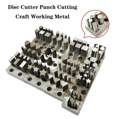 the metal parts are being used to make a crafting metal puzzle game for children and adults