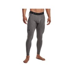 If you jog in fall and winter weather or workout in a cold garage, put on the Under Armour ColdGear Pocket Leggings for Men and enjoy athletic comfort in lower temperatures. The dual-layer, moisture-wicking, quick-drying fabric features a smooth, breathable exterior with a soft, brushed interior that holds just the right amount of body heat. This light base layer has a compression fit for a locked-in feel that's snug but not too tight, and its built-in 4-way stretch allows for unrestricted mobil Winter Sports Full-length Activewear, Winter Sports Activewear With Comfort Waistband, Functional Sweat-resistant Gray Bottoms, Gray Functional Sweat-resistant Bottoms, Functional Winter Gym Bottoms, Functional Compression Anti-odor Bottoms, Gray Sweat Resistant Sports Bottoms, Winter Sports Compression Pants, Sports Joggers With Moisture-wicking Midweight Fabric