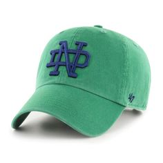 NOTRE DAME FIGHTING IRISH VINTAGE '47 CLEAN UP | ‘47 – Sports lifestyle brand | Licensed NFL, MLB, NBA, NHL, MLS, USSF & over 900 colleges. Hats and apparel. Notre Dame Game Day, Notre Dame Apparel, Irish Hats, College Football Game Outfit, Notre Dame Shirts, College Hats, Sports Lifestyle, Irish Hat, Football Game Outfit