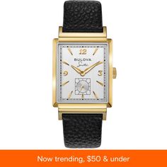 in stock Classic Diamond Watch With Metal Dial, Classic Diamond Watch With Rectangular Dial, Classic Watch With Leather Strap And Rectangular Dial, Classic Analog Watch With Rectangular Dial, Classic Watches With Subdials For Everyday Luxury, Classic Analog Jewelry And Watches With Rectangular Dial, Classic Evening Watch Accessories With Rectangular Dial, Classic Jewelry And Watches With Polished Rectangular Dial, Classic Jewelry And Watches With Rectangular Dial