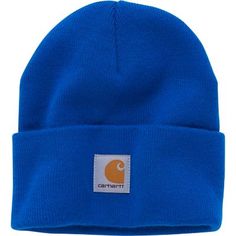 Carhartt for your head. Keep kids warm all season long and even longer when they wear this Carhartt Unisex Kids' Watch Cuffed Knit Beanie. Fold the brim up or don't. Totally their call. A Carhartt label is sewn on the front of the beanie, so your kid can rep Carhartt in style. 100% acrylic rib-knit beanie Stretch fabric for comfortable wear Fold-up brim design Carhartt label sewn on the front of the beanie Machine washable Kids Watch, Kids Beanies, Cuff Watch, Lapis Blue, Tractor Supplies, Tractor Supply, Cold Weather Accessories, Folded Up, Hat Shop