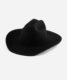 Gigi Pip felt hats for women - Teddy Cattleman - 100% australian wool classic cattleman crown with a wide upturned brim [black] Cattleman Hat, Men Hats Styles, Classic Cowgirl, Western Trend, Country Music Festival, Hats Black, Western Hat, Travel Hat, Coffee Dates