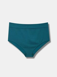 Matching Set Sku: 13886485 FIT High rise. Full coverage. MATERIALS + CARE Seamless ribbed knit fabric. 95% nylon, 5% spandex. Machine wash cold. . Imported. The best plus size women's seamless ribbed high-rise brief panty boyshort panties in dark turquoise made of seamless. Green Stretch Ribbed Bottoms, High Waist Solid Ribbed Bottoms, Seamless Minimal Stretch Bottoms For Loungewear, Blue High-cut Leg Elastane Bottoms, Stretch Solid Ribbed Bottoms, Casual Seamless Bottoms With Minimal Stretch, High Waist Elastic Bottoms With Seamless Construction, Blue Stretch Seamless Bottoms, Blue Seamless Stretch Bottoms