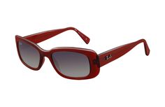 PRICES MAY VARY. Case included Lenses are prescription ready (rx-able) A small square Acetate frame that gives a vintage feel. This is an ideal frame for those with petite faces Red Raybans Sunglasses, Ray Ban Frames, Ray Ban Women, Gray Gradient, Red Glasses, Red Sunglasses, Plastic Sunglasses, Trendy Sunglasses, Rectangular Sunglasses