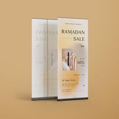 Ramadan Sale Rollup Banner Ramadan Sale, Rollup Banner, Sale Event, Ups