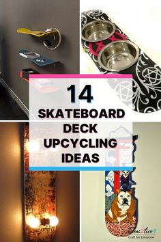 Wall-Mounted Folding Workbench: Need a workbench that’s functional and space-saving? Try this DIY wall-mounted folding workbench! Folding Workbench, Recycling Ideas, Build A Wall, Skateboard Decks, Workbench, Diy Wall, Space Saving, Wall Mount, Recycling