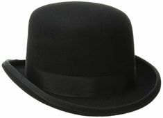 Scala Men's Wool Felt Derby Hat, Black, XX-Large Wool felt derby hat with 12 ligne grosgrain band, red feather, and Scala pin Product Details Brand Scala Color Black Size 2 X-Large Manufacturer Scala Product Type Hats Mpn WF506-BLK5 Satin lined Bound edge finish to brim Genuine leather sweatband with gold stripe 2 inch brim 100 percent wool felt Check out my other items. Winter Derby Hats With Curved Brim, Curved Brim Derby Hat For Winter, Curved Brim Hats For Winter Derby, Kentucky Derby Top Hat With Flat Bill, Black Derby Hat With Short Brim, Wide Brim Winter Derby Hats, Wide Brim Hats For Winter Derby, Black Short Brim Hat For Derby, Classic Black Hat For Derby