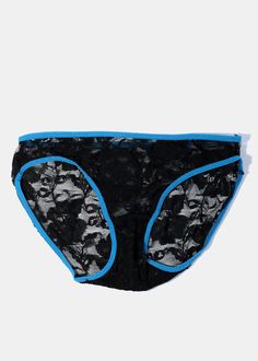 Black Lace with Blue Panty  ACCESSORIES - Shop Miss A String Bottoms With Lace Trim For Party, Blue Stretch Lace Bottoms, Blue Sheer Party Bottoms, Sheer Blue Party Bottoms, Party Brief Bottoms With Contrast Lace, Lingerie Outfits, Rings Bracelets, Earrings Rings, Trendy Jewelry