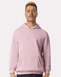 Unisex ReFlex Fleece Pullover Hooded Sweatshirt - BLUSH - 3XL | American Apparel ReFlex Fleece Pullover Hooded Sweatshirt in Blush Size 3XL | Cotton/Polyester Blend Pink Hooded Sweats With Ribbed Cuffs, Relaxed Fit Pink Hoodie With Ribbed Cuffs, Relaxed Fit Pink Hoodie With Kangaroo Pocket, Pink Relaxed Fit Hoodie With Kangaroo Pocket, Pink Fleece Hoodie With Ribbed Cuffs, Pink Fleece Hoodie With Kangaroo Pocket, Pink Hoodie Sweats With Ribbed Cuffs, Pink Relaxed Fit Hooded Sweats, Pink Crew Neck Hoodie With Kangaroo Pocket