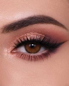 Glam Wedding Makeup, Brunette Makeup, Fall Makeup Looks, Eye Makeup Steps, Beautiful Eye Makeup, Eye Makeup Art