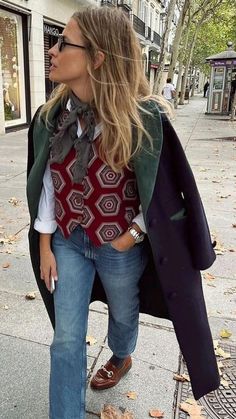 Preppy Fall Work Outfits, Sartorial Style Women, Winter Work Casual Outfits For Women, Autumnal Style, Style Parisienne, Fashion Fails, Daily Outfit Inspiration, Mode Boho, Neue Outfits