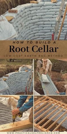 how to build a root cellar in low cost