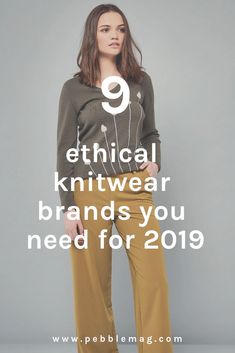 Knitwear inspiration from brands who value slow and ethical fashion. These are our favourite knitwear brands to cosy up in this winter. Sustainable Knitwear, Stylish Knitwear, Eco Brand, Knitwear Inspiration, Ethical Clothing Brands, Low Waste, Clean Living