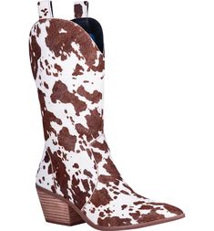 13+ Chic Winter Concert Outfits That Just Make Sense Cow Print Boots, Country Closet, Little Boots, Dingo Boots, Statement Boots, Cowhide Pattern, Dan Post Boots, Rough Heels, Print Boots