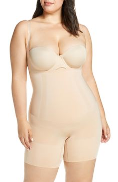 Bodysuit Plus Size, Shaper Bodysuit, Thigh Shaper, Sculpting Bodysuit, Open Bust, Tie Waist Top, Bodysuit Designs, Skirts And Dresses, And Dresses