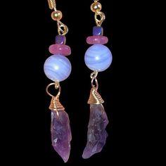 🔮DREAMER🌧️  Blessed by my hands ☺️ For intuition and wisdom #earrings #psychic #amethyst watermelon tourmaline #bluelaceagate #gemstone Watermelon Tourmaline, Blue Lace Agate, Accessories Jewelry Earrings, Women Accessories Jewelry, 11 11, Psychic, Women's Jewelry, Tourmaline, The Dreamers