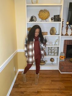 Adopt this easy trend with the Oversized plaid shacket in olive and rust plaid. Cozy and chic this (jacket + shirt) shacket is just right for you. Wear it with your favorite two piece set from us for a new look or dress up your jumpsuit. Either way you're sure to spark a conversation in this shacket. - has pockets -plaid -button front -best quality TOTAL BODY LENGTH: 33", BUST: 58" approx. - MEASURED FROM 1X * COLOR MAY VARY SLIGHTLY DUE TO MONITOR RESOLUTION Trendy Brown Shacket For Fall, Oversized Brown Shacket For Fall, Casual Brown Fall Shacket, Oversized Flannel Shacket For Fall, Oversized Plus Size, Plus Size Plaid, Plaid Shacket, Plus Size Romper, Jacket Shirt