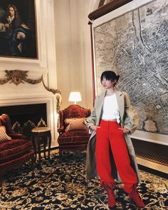 Margaret Zhang, Fashion Blogger Outfit, Blogger Outfits, Trending Boots, To The Rescue, Wearing Red