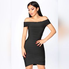 Bodycon Fashion Nova Bandage Dress. Small , Black Color Bodycon Fashion, Bandage Dress, Fashion Nova, Black Color, Mini Dress, Boutique, Womens Dresses, Women Shopping, Black