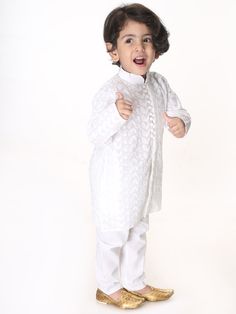 vastramay sishu boys white pure cotton kurta pyjama set Kurta Pyjama, Cotton Kurta, Boys Wear, Pyjama Set, Packaging Labels, White Fabric, White Fabrics, Traditional Design, Traditional Style