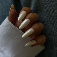 Elegance Extended: Incorporating Unique Elements into Long Nail Art #naildesignsjournal #nails #nailart #naildesigns #frenchnails #coffinnails #almondnails #ombrenails #gelnails #acrylicnails #nailpolish #ovalnails #shortnails #fallnails #fallnailcolors #autumnnails #longnails White Glazed Nails, Glazed Nails, Do It Yourself Nails, Long Nail Art, White Nail Designs, Nails Only, Winter Nail Designs, White Nail, Chrome Nails