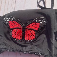 Sheer Mesh Bra With Butterfly Appliqu. Elastic Makes It Hard To Take A Good Photo. Sold At Urban Outfitters. Nwt Gold Bralette, Sequin Bra Top, Summer Bra, Sequin Bra, Lace Halter Bralette, Corset Bra, Good Photo, Urban Outfitters Women, Mesh Bra