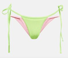 Price: $112.00 Green String Swimwear For Summer, Summer String Bottoms With Side Ties, Spring Stretch String Swimwear, Green String Bottoms For Beach, Green Summer Bottoms With Side Ties, Green Nylon Tie-side Swimwear Bottom, Green Tie-side Nylon Swimwear, Green Nylon Tie-side Swimwear, Spring Beachwear Bottoms With String Tie