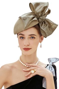 PRICES MAY VARY. Material: Linen and satin. Size: One size fits most with hair clip and gently bendable headband. Easy to Wear: Packaged with a metal hair clip to keep it in position you like. Features: Composed of a pillbox hat, decorative bow knot attached to the base, which add a sense of glamour to you. Lightweight and charming headband perfectly matches with your outfit. Occasions: Suitable for wedding, tea party, Cocktail, 1920s Gatsby party, Church, Kentucky Race, carnivals, Halloween, De Wedding Cloche Hat, Bridesmaids Hats, Women Tea Party, Kentucky Derby Outfit, 1930s Hats, Fascinator Hats Wedding, Elegant Hat, Wedding Tea Party, Classy Hats