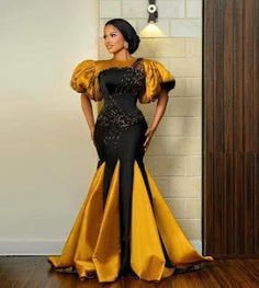 African Mermaid, Black Mermaid Dress, Dress African Print, Gown Ideas, Prom Dress Plus Size, Mermaid Evening Gown, African Wedding Dress, Black Mermaid, Aso Ebi Styles