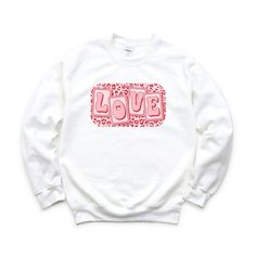 Looking for a cute versatile top to wear? Make sure to grab one of our Graphic Sweatshirts! This soft and comfortable shirt is the perfect top for any outfit. It can be paiWhite with biker shorts, Jeans, or the classic stay at home sweats! This sweatshirt is true-to-size, so be sure to order your regular size! If you are looking for a more oversized look, make sure to size up. Cute White Sweatshirt For Everyday, Heart Graphic Relaxed Fit Top For Loungewear, Relaxed Fit Heart Graphic Top For Loungewear, Relaxed Fit Loungewear Tops With Heart Graphic, Casual Sweatshirt With Heart Graphic For Loungewear, Shorts Jeans, Stay At Home, Biker Shorts, Sleeve Styles