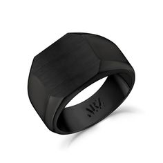 Introducing our version of a signet ring with our matte and shiny stainless steel square signet ring for men. Personalize the outside of this ring with the engraving of your choice. Available in silver, gold and black color. Product DetailsFront Width: 13 mm (0.51")Back Width: 7 mm (0.28")Thickness: 3 mm (0.12")Ring Size: US StandardRing Fit: Comfort FitFinish: Shiny ring, matte top PLEASE NOTEEngraved items are final sale and not refundable Black Signet Ring, Signet Ring For Men, Shiny Rings, Signet Ring Men, Ring For Men, Men's Jewelry Rings, Precious Jewelry, Men's Rings, Steel Jewelry