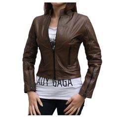 ANTIQUE BROWN WOMEN DARK ANGEL LEATHER JACKET Vest Jacket Outfit, Women Leather Jacket, Motorcycle Jacket Women, Angel Fashion, Best Leather Jackets, Leather Jacket Style, Leather Jacket Outfits, Penny Lane, Vintage Leather Jacket