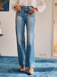 Anatole Jeans | Berthie France – BERTHIE Everyday High Rise Denim Blue Flare Jeans, Chic Straight Leg Medium Wash Jeans, Chic Medium Wash Straight Leg Jeans, Chic Medium Wash Full-length Jeans, Chic Medium Wash Full Length Jeans, Everyday Medium Wash Full-length Flare Jeans, Everyday Medium Wash Full Length Flare Jeans, High Waist Dark Wash Flare Jeans For Everyday, High Rise Washed Blue Jeans