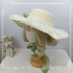 Head Circumference: 56-58cm.  Attention: This price is for a hat only, others are not included. White Straw Bucket Hat With Wide Brim, White Wide Brim Straw Bucket Hat, Straw Cap Sun Hat For Summer, Summer Straw Sun Cap, Bohemian Hats For Spring Picnic, Bohemian Spring Hats For Picnic, Spring Vacation Hats One Size, Adjustable Straw Cap, Spring Beach Straw Cap