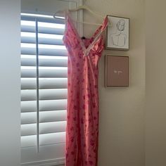 Wild Fable Pink Satin Slip Dress Sold Out Online On Target! So Pretty And Flattering Fits An Xxs & Xs Pink Chic Loungewear Dresses, Chic Pink Loungewear Dress, Pink Lace Trim Dress For Loungewear, Pink Sleeveless Dress For Loungewear, Pink Floral Print Loungewear Dress, Pink Satin Slip Dress, Dresses Pink, Satin Slip, Satin Slip Dress