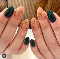 Festive Christmas Nails, 30 October, Unghie Nail Art, November Nails, October Nails, Nagel Tips, Cute Christmas Nails, Thanksgiving Nails