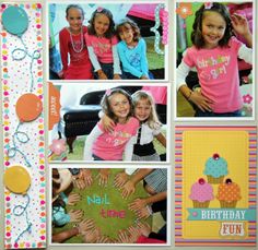 Sugar Shoppe: Simply Put Pocket Page Layout by Jodi Wilton on the Doodlebug Design Blog - love the variety of pocket shapes and sizes!!! Pocket Page Scrapbooking, Ali Edwards, School Scrapbook