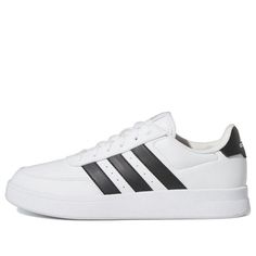 (WMNS) Adidas Neo Breaknet 2.0 Shoes 'Cloud White Core Black' HP9445 Synthetic Lace-up Skate Shoes With Three Stripes, Adidas Lace-up Skate Shoes With White Sole, Adidas Skate Shoes With Three Stripes, Adidas Synthetic Skate Shoes With Three Stripes, Sporty Adidas Low-top Skate Shoes, Sporty Low-top Adidas Skate Shoes, Synthetic Skate Shoes With Laces For Sports, Three Stripes Lace-up Skate Shoes, Adidas Low-top Synthetic Running Shoes