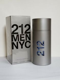 212 MEN NYC 3.4OZ (100ML) EDT SPRAY BY CAROLINA HERRERA FOR MEN BRAND NEW IN BOX Perfume Collection Men, Nyc Perfume, Carolina Herrera Men, Man Perfume, Mens Perfume, Carolina Herrera Perfume, Perfume 212, 212 Man, Best Mens Cologne