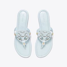 Preppy Sandals, Gucci Bloom Slides, Pretty Sandals, Pretty Shoes Sneakers, Tory Burch Sandals, Women Entrepreneurs, Girly Shoes, Tory Burch Miller, Swag Shoes