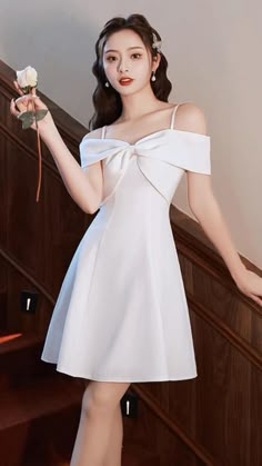 Spaghetti strap homecoming dress,satin party dress,short graduation dress,white dressMaterial:satinColor:as picture or custom colorNeckline:spaghetti strapBack details:bandage or zipperStyle:simpleDress type: A-line&ltp&gtFeatures:stylish&lt/p&gt&ltbr/&gt&ltp&gtCustomized service and Rush order are available.&lt/p&gt&ltbr/&gt&ltp&gtThis dress could be custom made, there are no extra cost to do custom size and color.&lt/p&gt&ltbr/&gt&ltp&gtPlease leave your phone number for shipping when you orde Simple Short White Dress, Satin Party Dress Short, Satin Graduation Dress, Short White Dress Graduation, Short Graduation Dress, Satin Party Dress, Hoco Ideas, White Party Dress, Short Graduation Dresses