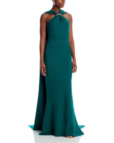 Safiyaa Lilien Sleeveless Cape Gown Cape Gown, Cape, Pick Up, In Store, Buy Online, Free Shipping