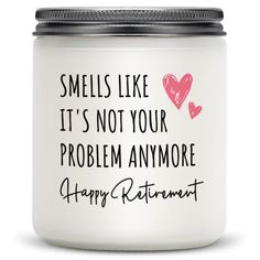 PRICES MAY VARY. 【Happy Retirement Gift】Our candle 9 oz can burn for 40 hours, this retirement gift is a meaningful retirement gift for your best friend, teacher, colleague, boss, manager, nurse, doctor, family, sister, dad, mom, wife, best friend and other special people who are about to retire, wish him or her a happy retirement and send the best wishes. 【Coworker Leaving Gifts for Women】Our candles express a fun and light-hearted sentiment, congratulating them on a new chapter and sending the best wishes. Perfect for goodbye gifts, moving away gifts, farewell gifts, retirement gift for woman, happy retirement gifts, best retirement gifts, retirement gifts for women, teacher retirement gifts for women, retirement candle, retirement gifts for coworker, candles for women, farewell gifts fo Retirement Gifts For Coworker, Goodbye Gifts For Coworkers, Candles Lavender, Best Retirement Gifts, Coworker Leaving, Teacher Retirement Gifts, Woman Happy, Goodbye Gifts, Retirement Gifts For Women