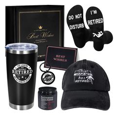 PRICES MAY VARY. 🎁PERFECT RETIREMENT GIFTS FOR MEN🎁 Looking for the perfect retirement gift for the special man in your life? This gift set has been specially curated to celebrate the hardworking man in your life as he embarks on the next chapter of his journey. Whether he is looking to relax and enjoy his well-deserved retirement or to continue pursuing his passions, this gift set has something for every retiree. 🎁PERFECT GIFT BOX FOR RETIREE🎁 This gift set has everything he needs to enjoy Hardworking Man, Retirement Presents, Retired People, Retirement Gifts For Men, Retirement Party Decorations, Retirement Humor, Retirement Gift, Premium Gift, Retirement Gifts